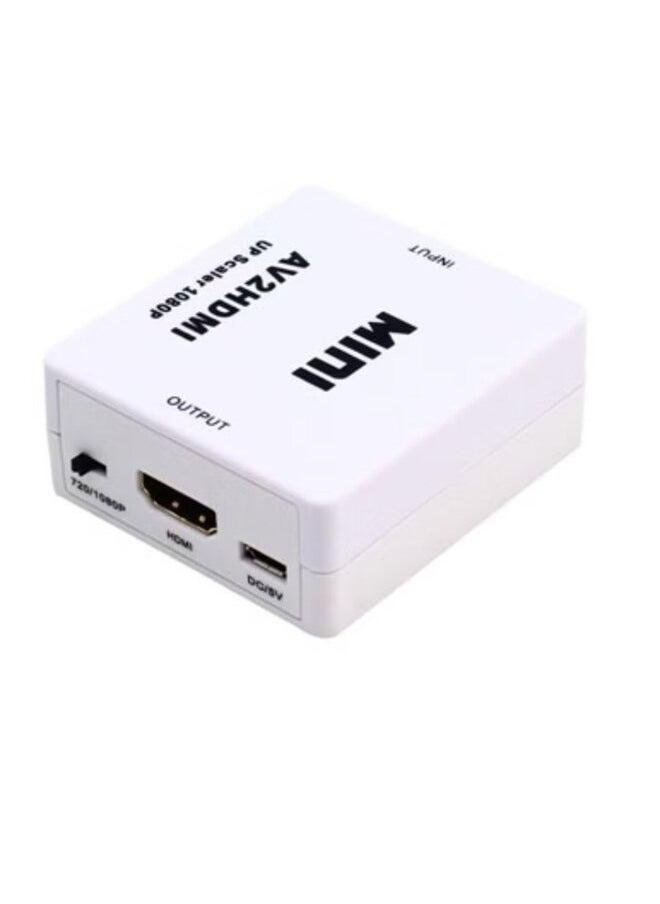 AV2HDMI Composite CVBS Adaptor Converter White - pzsku/Z5ED1066E45C82607B945Z/45/_/1714291364/8d60f2eb-8057-45e7-b889-0c9db90374ba