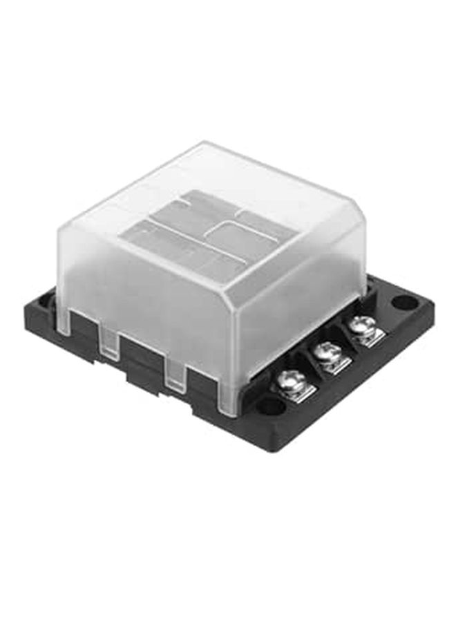 6 Way Car Fuse Box Holder with LED Indicator Waterproof Distribution Block for Automotive RV Boat - Image 1
