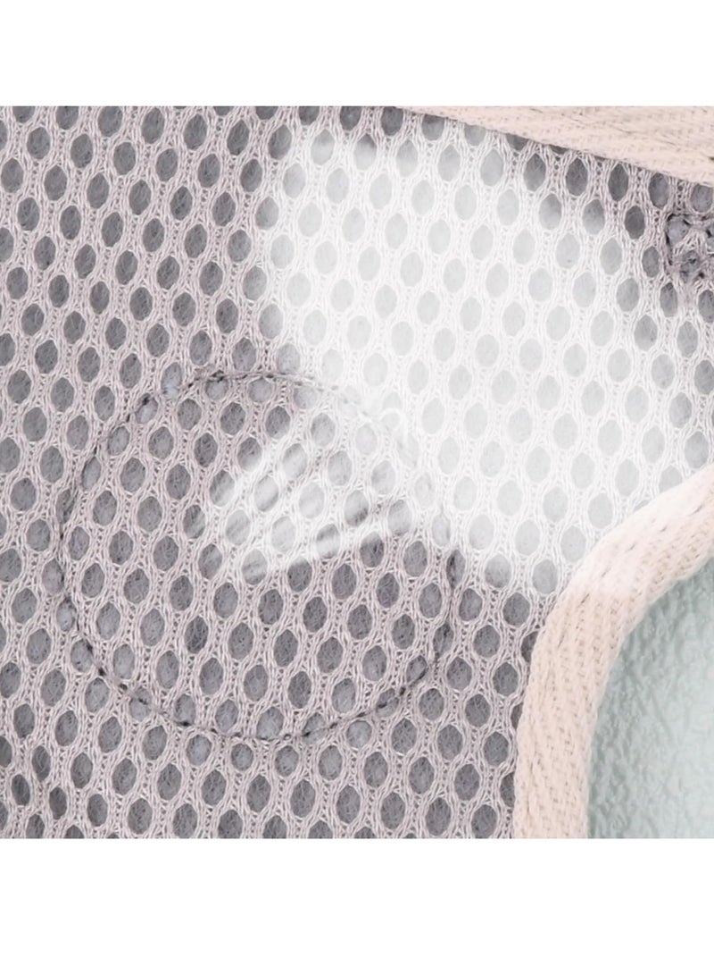 Meetion 2 Pieces Adjustable Rabbit Leash, Adjustable Rabbit Lead Pet Harness Adjustable Rabbit Harness Elastic Lead for Cats Bunny Dogs Other Small Animals Walking Outdoor(Pink, Blue) - Image 3