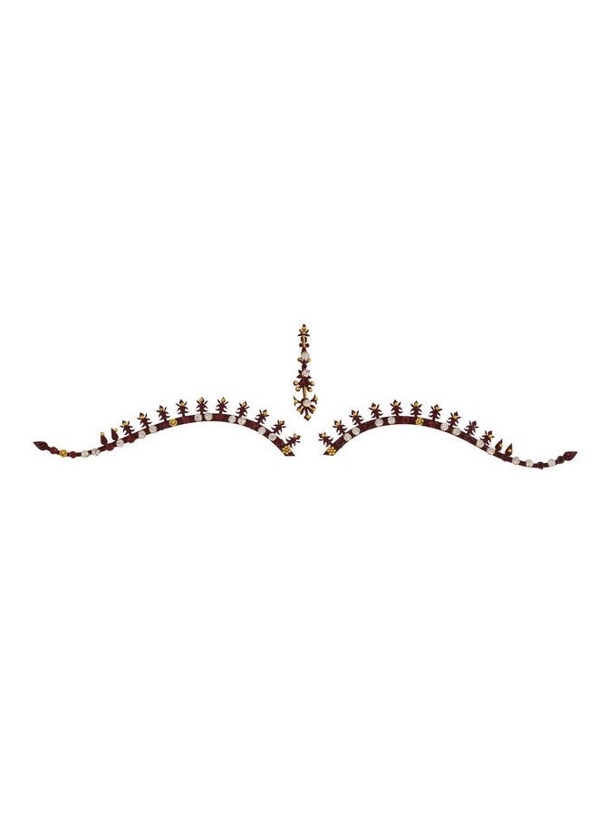 فاما أزياء VAMA للعروس الفاخرة من Bindis لـ Bindiya للنساء  - Image 1