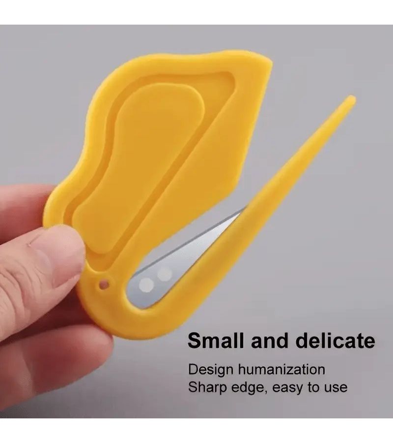 2pcs White Letter Opener Envelope Slitter Safety Blade Mail Opener - Image 3