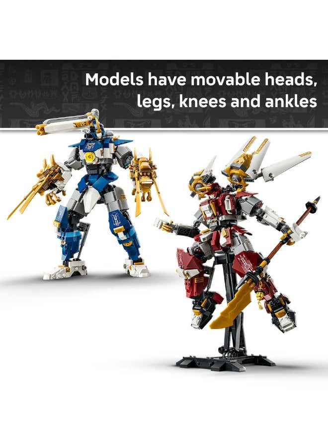 LEGO NINJAGO The Twin Titan Mechs Action Figures Set 71870 (Age 12+, 1707 Pieces) - Image 3