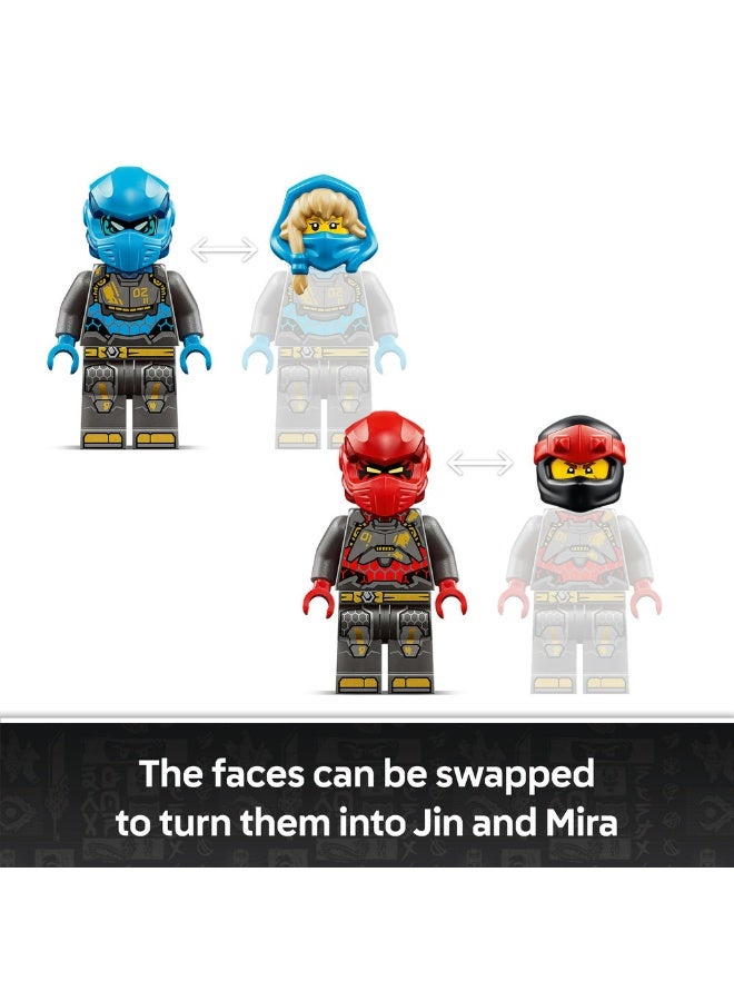 LEGO NINJAGO The Twin Titan Mechs Action Figures Set 71870 (Age 12+, 1707 Pieces) - Image 5