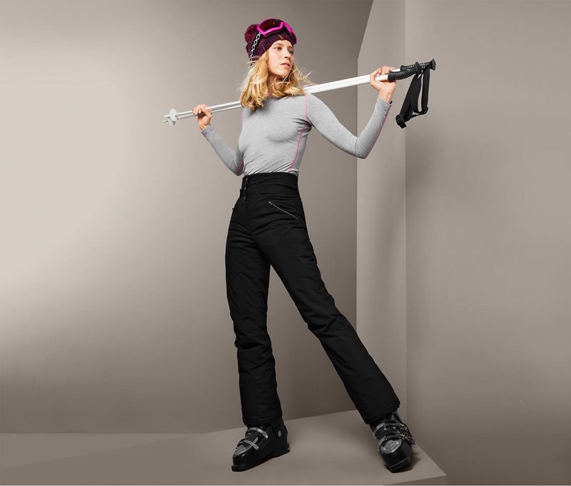 Tchibo Women Sportswear Fit Ski Pants, Black - Image 1