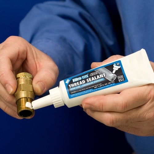 Vibra-TITE 420 White High Temperature and High Strength Anaerobic Thread Pipe Sealant, 50ml Tube - Image 2