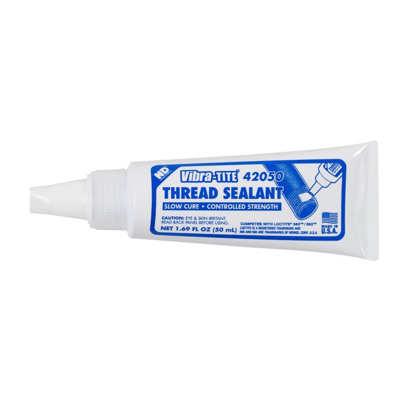 Vibra-TITE 420 White High Temperature and High Strength Anaerobic Thread Pipe Sealant, 50ml Tube - Image 5