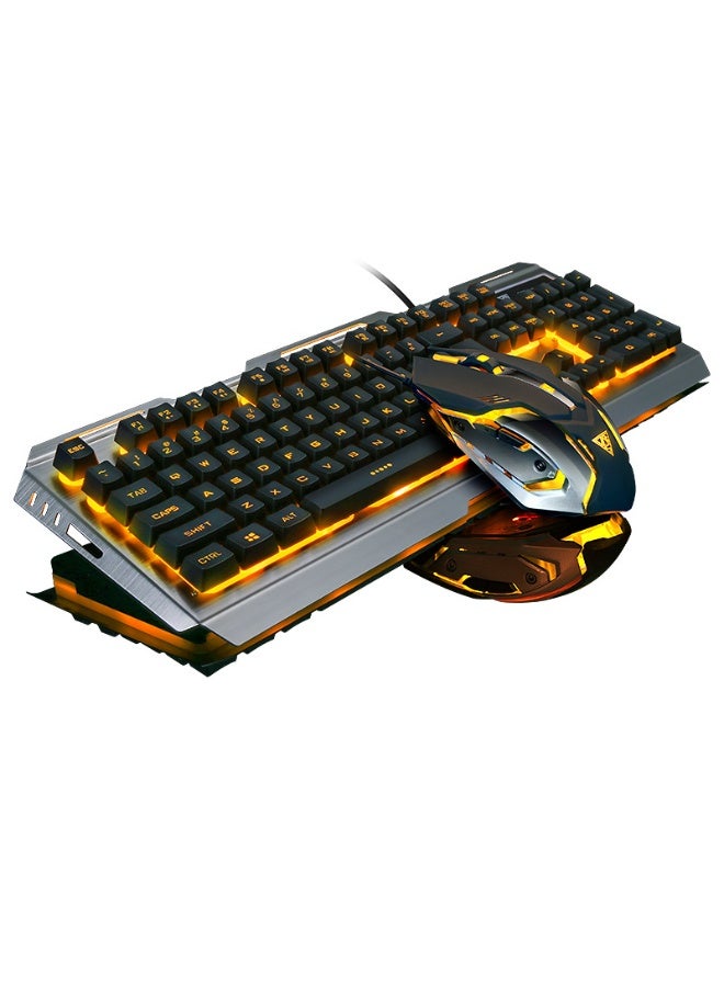 EBMINI New Wired Keyboard And Mouse Office Esports Set