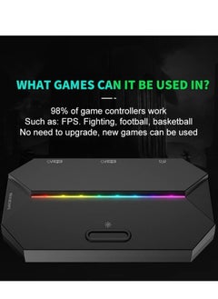 Y&D Mouse Keyboard Converter, TYPE-C USB and LED Adapter, Converter for PS4, Xbox One, 360, Nintendo Switch, PS3(Black)  - Image 3