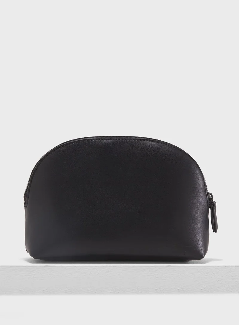 TOPSHOP Bird Embroidered Cosmetic Bag