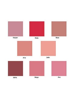 MELLOW Cosmetics Gel Lip Pencil Matte Liner For Women Long Lasting & No Bleeding Organic Natural Vegan Cruelty Free Paraben Free Makeup Rose Rose  - Image 5