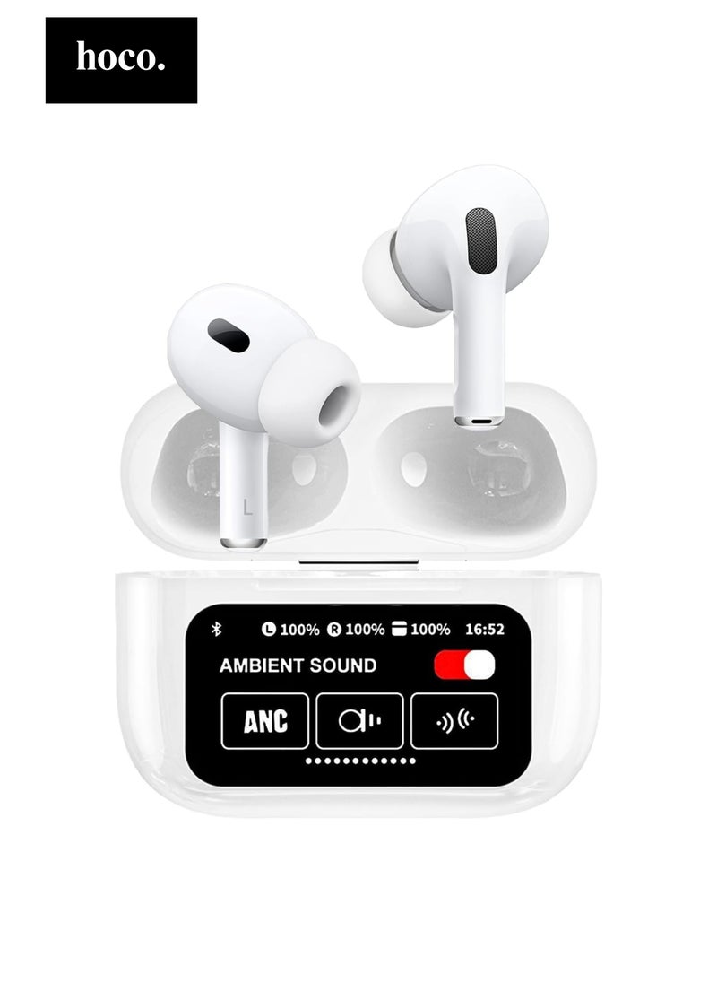 hoco. A9 Pro Premium TWS Earbuds with Touch Control, Bluetooth 5.4, Advanced ANC, Hi-Fi Audio, and Sleek Charging Case – Luxury Wireless Experience  - Image 1