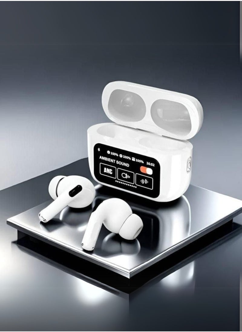 hoco. A9 Pro Premium TWS Earbuds with Touch Control, Bluetooth 5.4, Advanced ANC, Hi-Fi Audio, and Sleek Charging Case – Luxury Wireless Experience  - Image 2