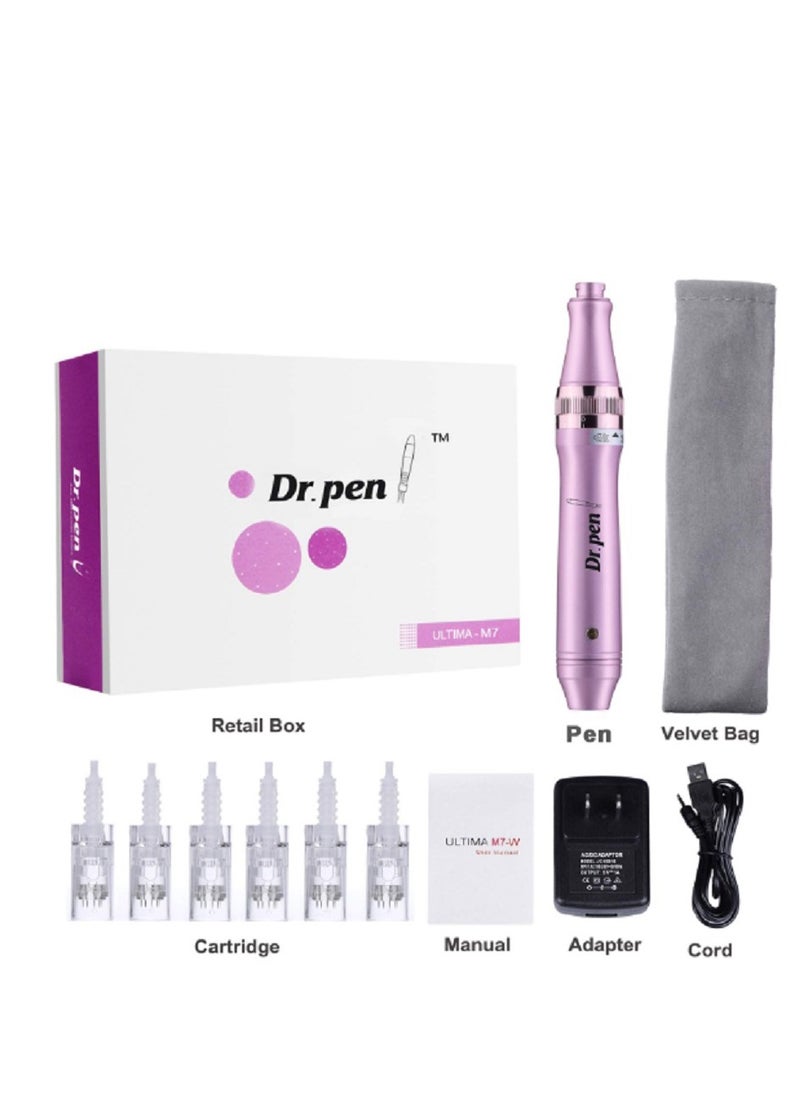 Dr.pen Derma Pen M7-W with 6pcs 36pin Needle Cartridges  - Image 4