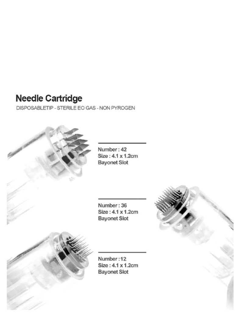Dr.pen Derma Pen M7-W with 6pcs 36pin Needle Cartridges  - Image 2