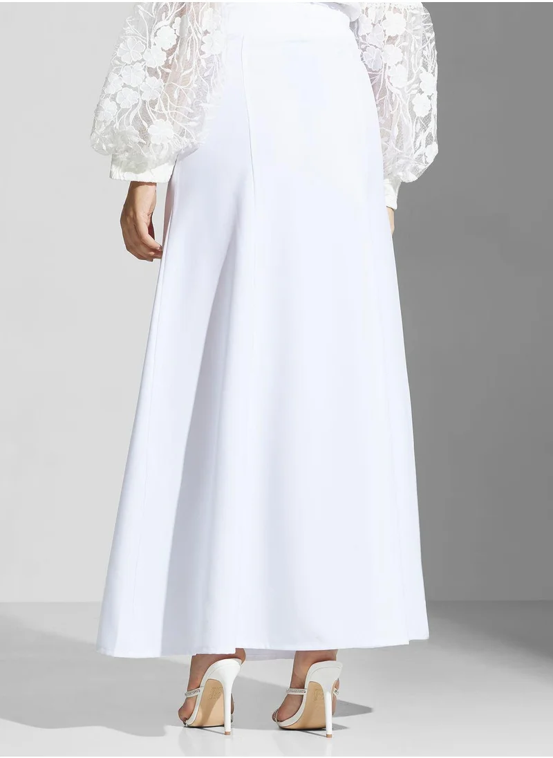Golden Apple High Waist Tiered Skirt