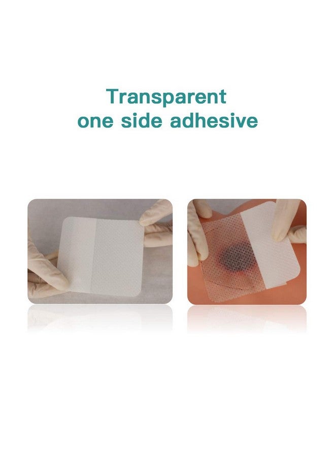 Dimora Dimora Silicone Wound Contact Layer, Non-adhering Dressing, Transparent Wound Dressing Pads, 3in x 4in (7.5cm x 10cm), 10 pcs - Image 2