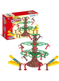 Home Smart Jumping Monkey Toy Game for Kids Family Board Game Swinging Sloths Tree Holiday Activity Game