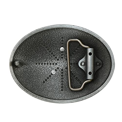 KDG Western Belt Buckle Initial Letters ABC to Z Cowboy Rodeo Novelty Belt Buckle for Men Women - Image 2