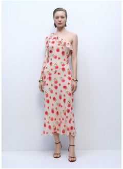 MANGO Casual Floral Ruffled Dress  - Image 1