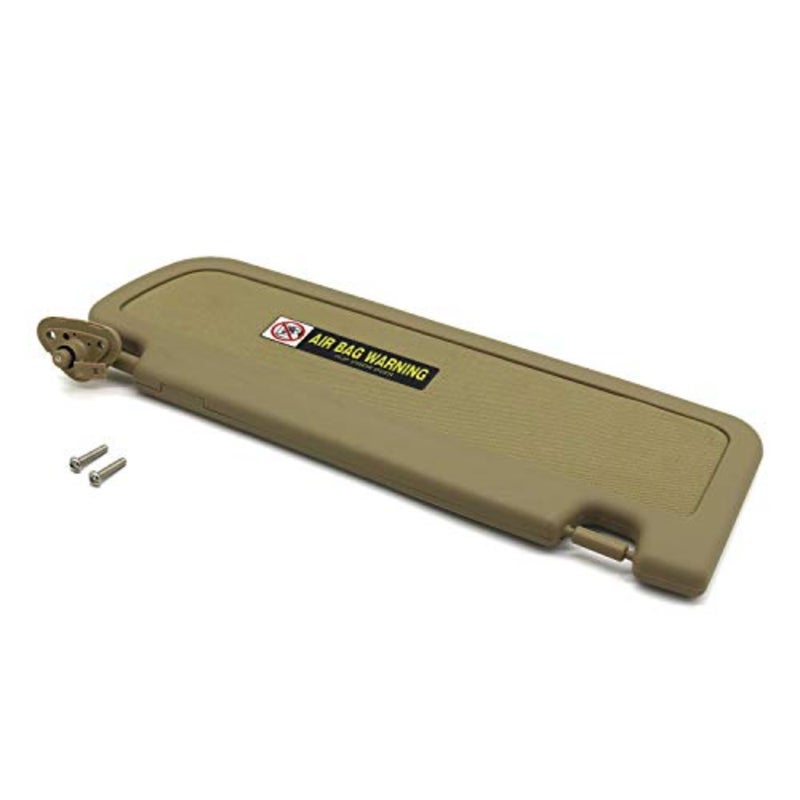 Beige Left Driver Side Sun Visor for Honda Civic 2006 2007 2008 2009 2010 2011 EX LX Sedan SI Coupe 83280-SNA-A01ZA - Image 4