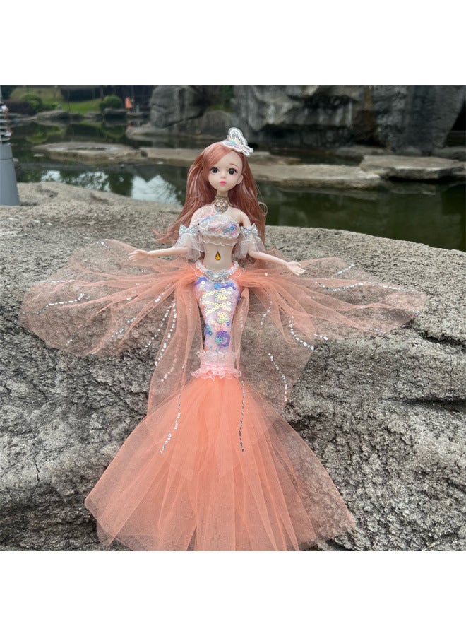 Colorful Mermaid Doll Girl Toy Princess Children's Birthday Gift Doll Doll Doll Play Home