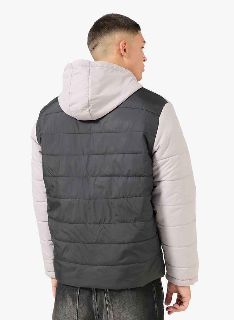 سفنتي فايف جاكيت منتفخ بغطاء رأس - Image 2