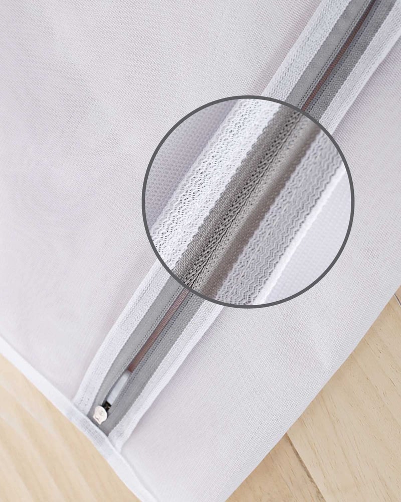 QiNZiN Lingerie Bags For Washing Delicates Small Fine Mesh Laundry Bags 3Pcs(1 Large 1 Medium 1 Small) - Image 5