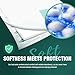 MILDPLUS Heavy Duty Underpads 30X36 25 Count Ultra Absorbent Chucks Pads 130 Grams Disposable Bed Pads with Strength Cloth Backing Incontinence Pads for Adults Kids or Pets - Image 4