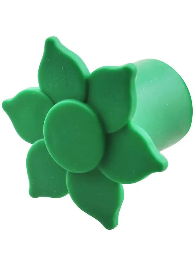 10 Pcs Green Plastic Mushroom Rebar Safety Caps Screw On For Garden Canes Stakes - Image 5