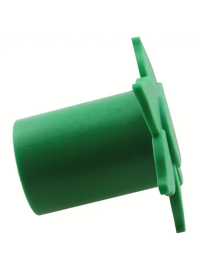 10 Pcs Green Plastic Mushroom Rebar Safety Caps Screw On For Garden Canes Stakes - Image 4