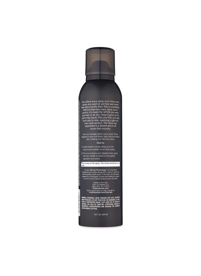 Kristin Ess - Hair Soft Shine Beach Wave Hair Spray For Soft Texture + Shine Nondrying Wavy Hair Styling Product 6.7 Oz - Image 1