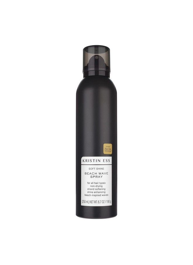 Kristin Ess - Hair Soft Shine Beach Wave Hair Spray For Soft Texture + Shine Nondrying Wavy Hair Styling Product 6.7 Oz - Image 1
