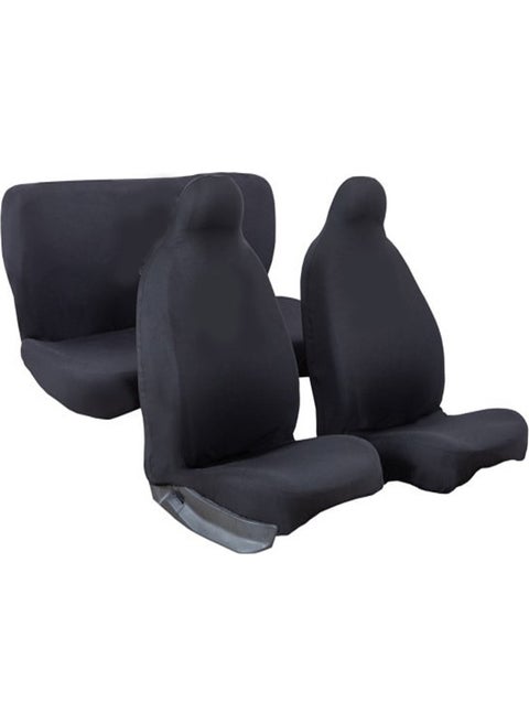 Toyota Yaris Compatible Seat Cover Front and Rear 4 Piece Combed Cotton Set