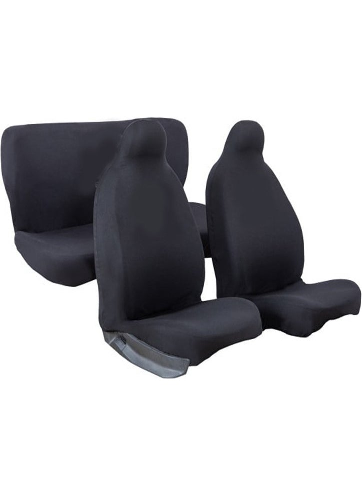 Toyota Yaris Compatible Seat Cover Front and Rear 4 Piece Combed Cotton Set