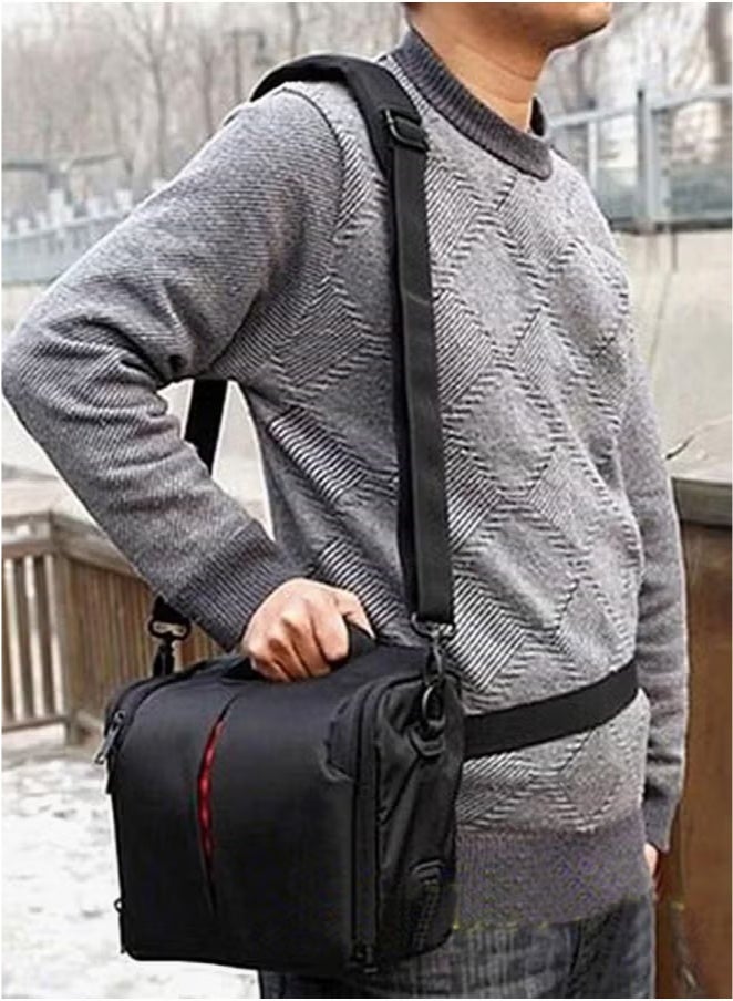 Coopic 2 X Bl-25 Eos Camera Bag For Canon Eos DSLR 100D 500D 550D 600D 650D Black - Image 3