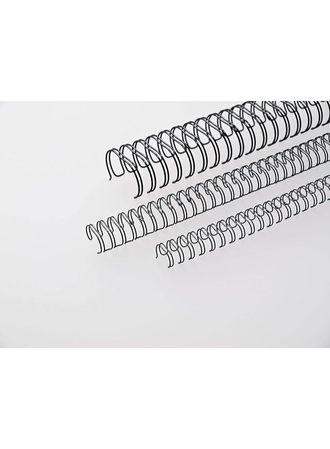 Terabyte Twin ring binding wires A4 23Loops 15.9mm 2:1 pitch 5/8" - Image 1