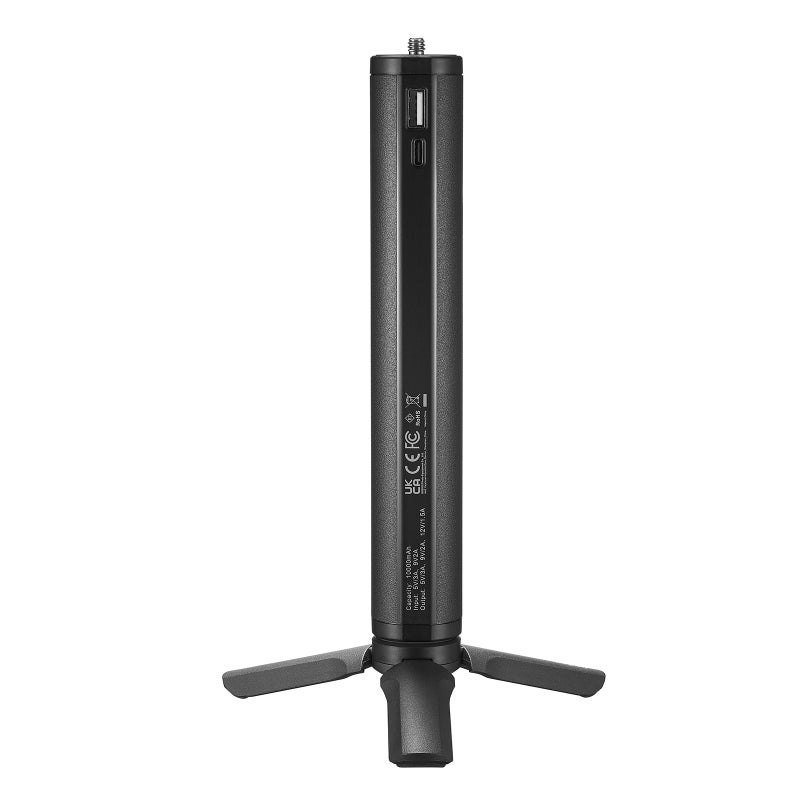 Charging Grip 10000mAh High Capacity - Dual Outputs Power Bank Grip With Illuminated Indicator for Outdoor Photography Vloggers Desktop Use - Image 2
