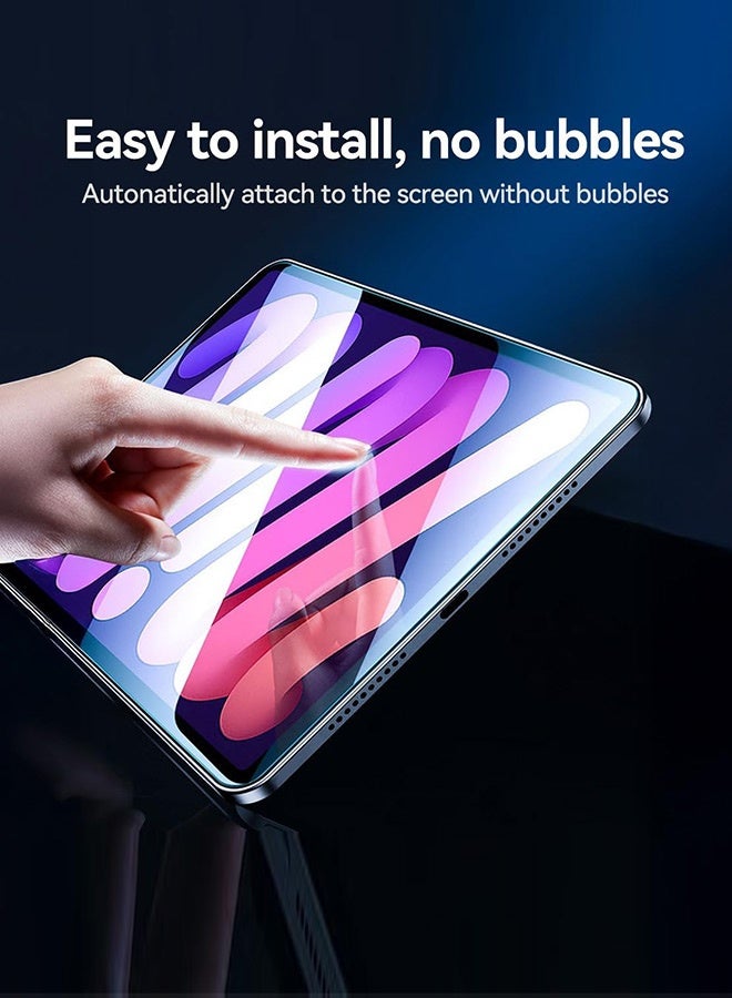 بشكل مختصر [عبوة من قطعتين] واقي شاشة لجهاز iPad Mini 7 (A17 Pro، طراز 2024، الجيل السابع) / Mini 6 (طراز 2021، الجيل السادس)، واقي شاشة من الزجاج المقوى عالي الدقة مقاس 8.3 بوصة - Image 5