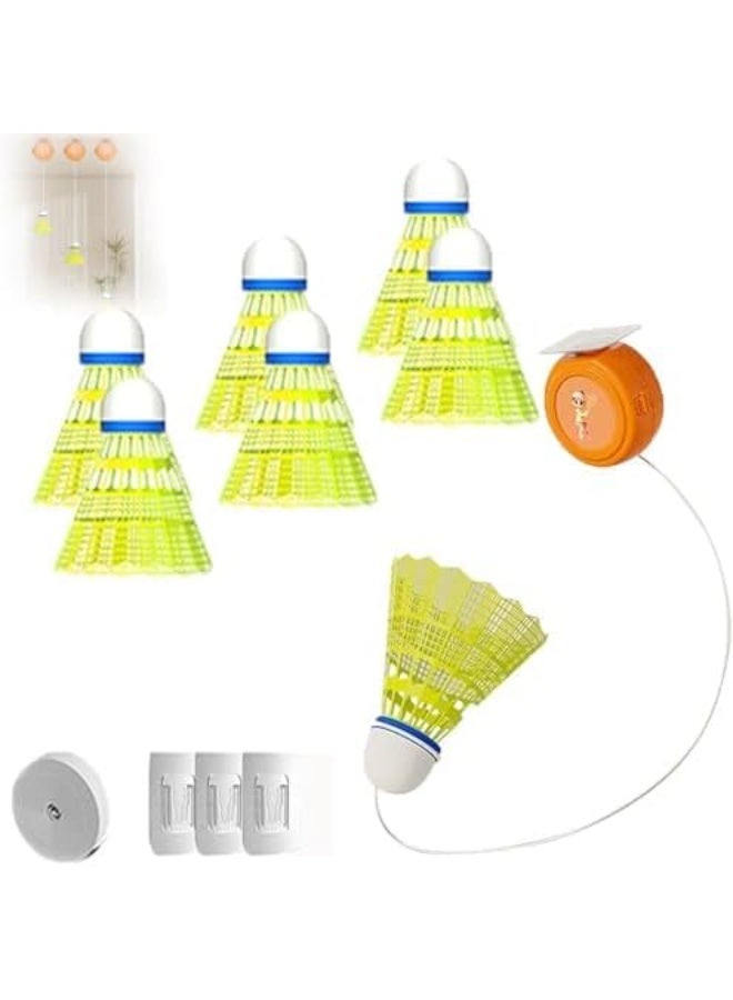 أوشيما مدرب ارتداد الريشة، مدرب ارتداد الريشة، مجموعة ريشة الريشة القابلة للضبط، جهاز تدريب ريشة الريشة للتدريب الذاتي، تنسيق العين اليدوية والتحمل للأنشطة الرياضية الداخلية - Image 1