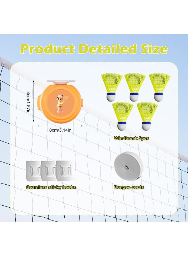 أوشيما مدرب ارتداد الريشة، مدرب ارتداد الريشة، مجموعة ريشة الريشة القابلة للضبط، جهاز تدريب ريشة الريشة للتدريب الذاتي، تنسيق العين اليدوية والتحمل للأنشطة الرياضية الداخلية - Image 2