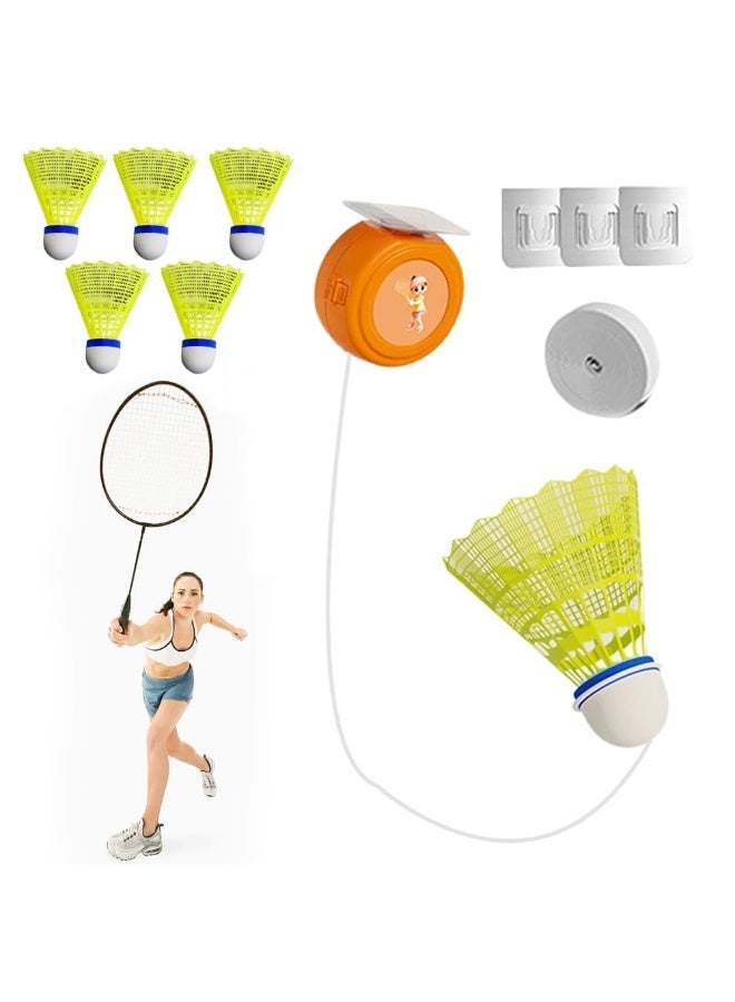 أوشيما مدرب ارتداد الريشة، مدرب ارتداد الريشة، مجموعة ريشة الريشة القابلة للضبط، جهاز تدريب ريشة الريشة للتدريب الذاتي، تنسيق العين اليدوية والتحمل للأنشطة الرياضية الداخلية - Image 3