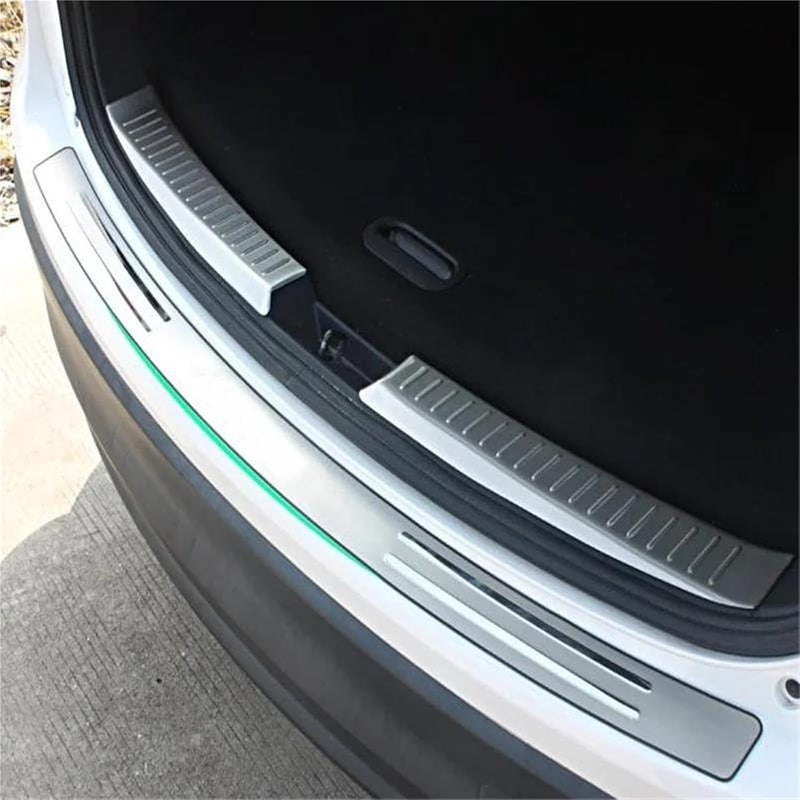 QASULER Rear Outer Bumper Protector for Mazda CX-5 (2013-2016) - Image 2