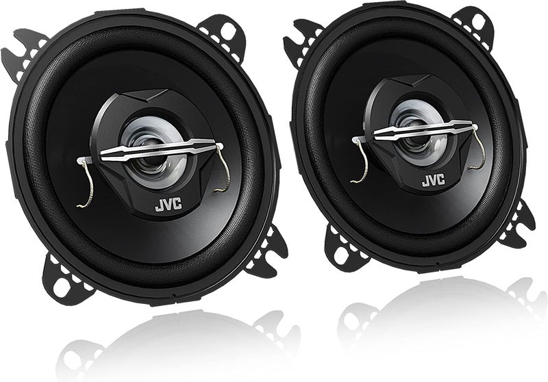 JVC CS-J420X 4-Inch 210 Watts 2-Way Coaxial Car Stereo Speakers (Pair) - Image 1