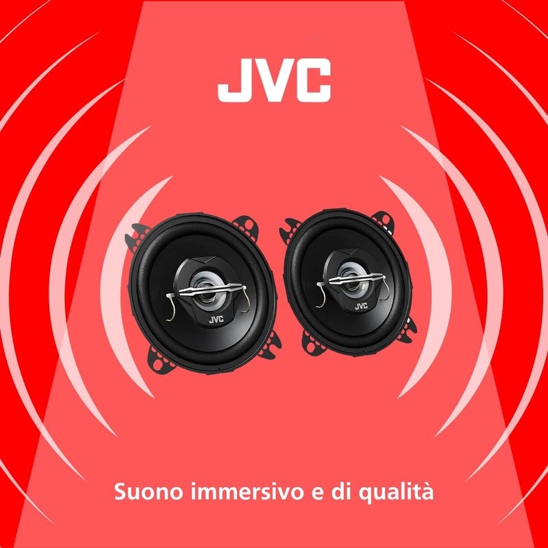 JVC CS-J420X 4-Inch 210 Watts 2-Way Coaxial Car Stereo Speakers (Pair) - Image 2