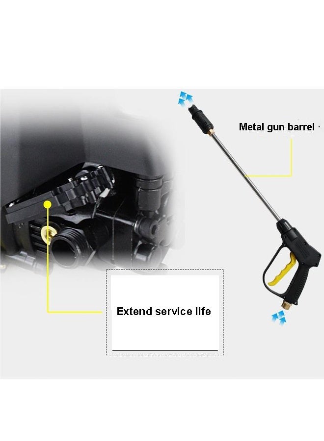 Bolivia's Pressure Washer 31W Industrial 135 BAR, Heavy-Duty Electric Car Washing Pressure Pump with Adjustable Nozzle, Soap Dispenser & Hose Reel for Car, Patio, Driveway00 - Image 3