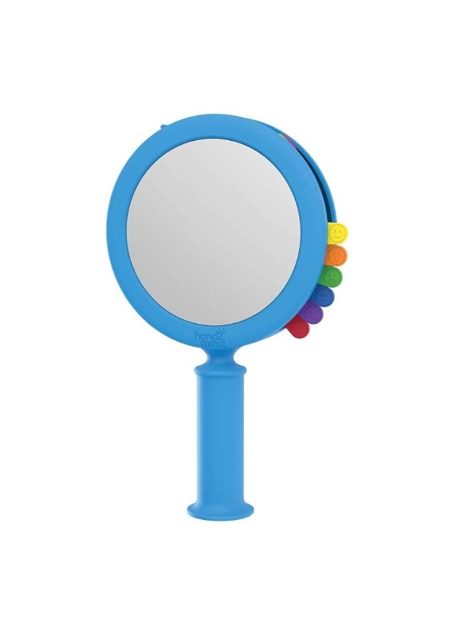 hand2mind See My Feelings Mirror, Play Therapy Toys, Mindfulness for Kids, Emotional Regulation for Kids, Social Emotional Learning Activities, Calm Down Corner Supplies, Calming Corner (Set of 1) - Image 5