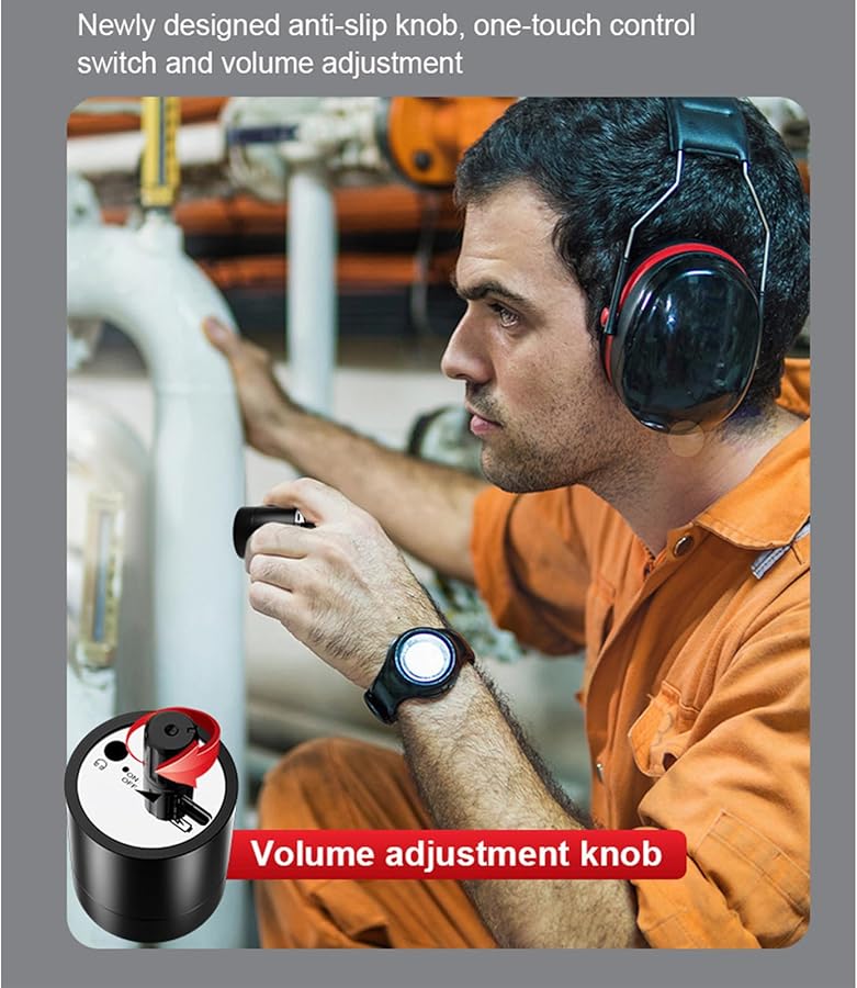 Professional Water Leak Detector High Sensitivity 7 Hour Battery Life Plumbing Tool - Image 4