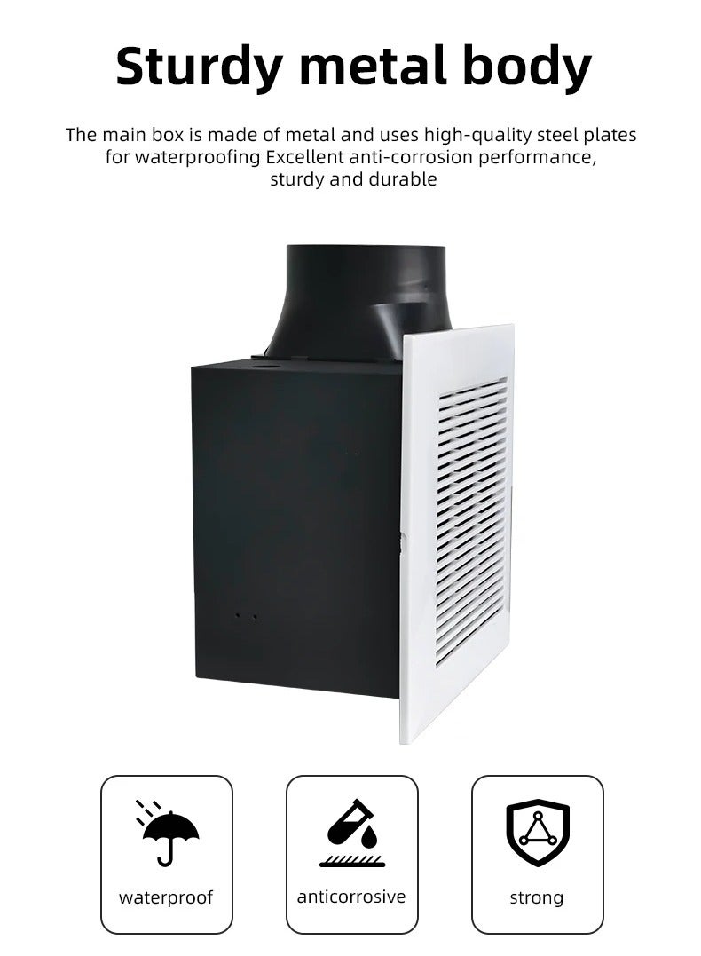 TEMPO Metal Ceiling Ventilation Fan Size 10 inch  - Image 4