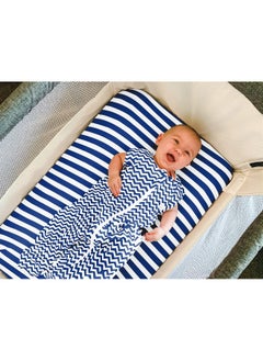 BaeBae Goods Pack n Play Playard Sheets Set | 3 Pack | 100% Super Soft Jersey Knit Cotton (150 GSM) | Portable Mini Crib Mattress Fitted Sheet for Boys & Girls  - Image 3