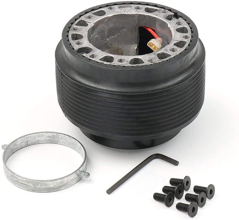 AutoE Universal Steering Wheel Hub Adapter Quick Release Boss Kit For VWGOLFMK2MK3POLOMK3COUPECORRADO
